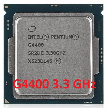 CPU Intel Pentium G4400 (3.30GHz, 3M, 2 Cores 2 Threads) TRAY chưa gồm Fan